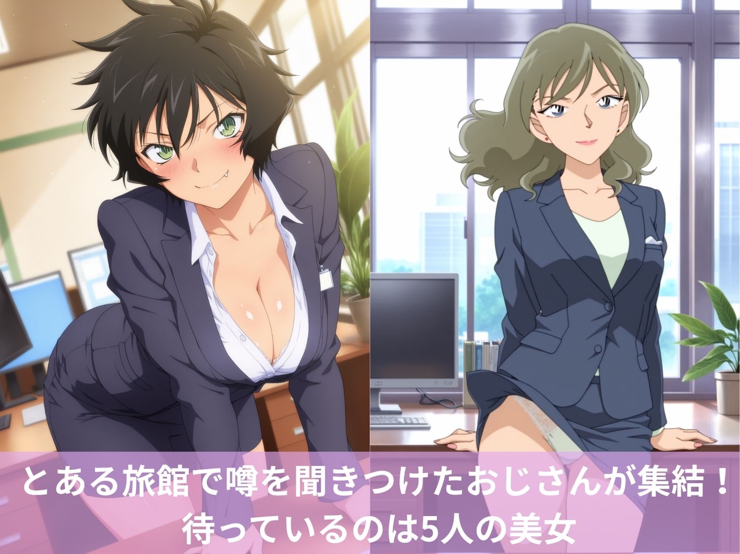性欲へとバグった娘とハーレム旅館（名探偵コ●ン編III） サンプル1ページ目