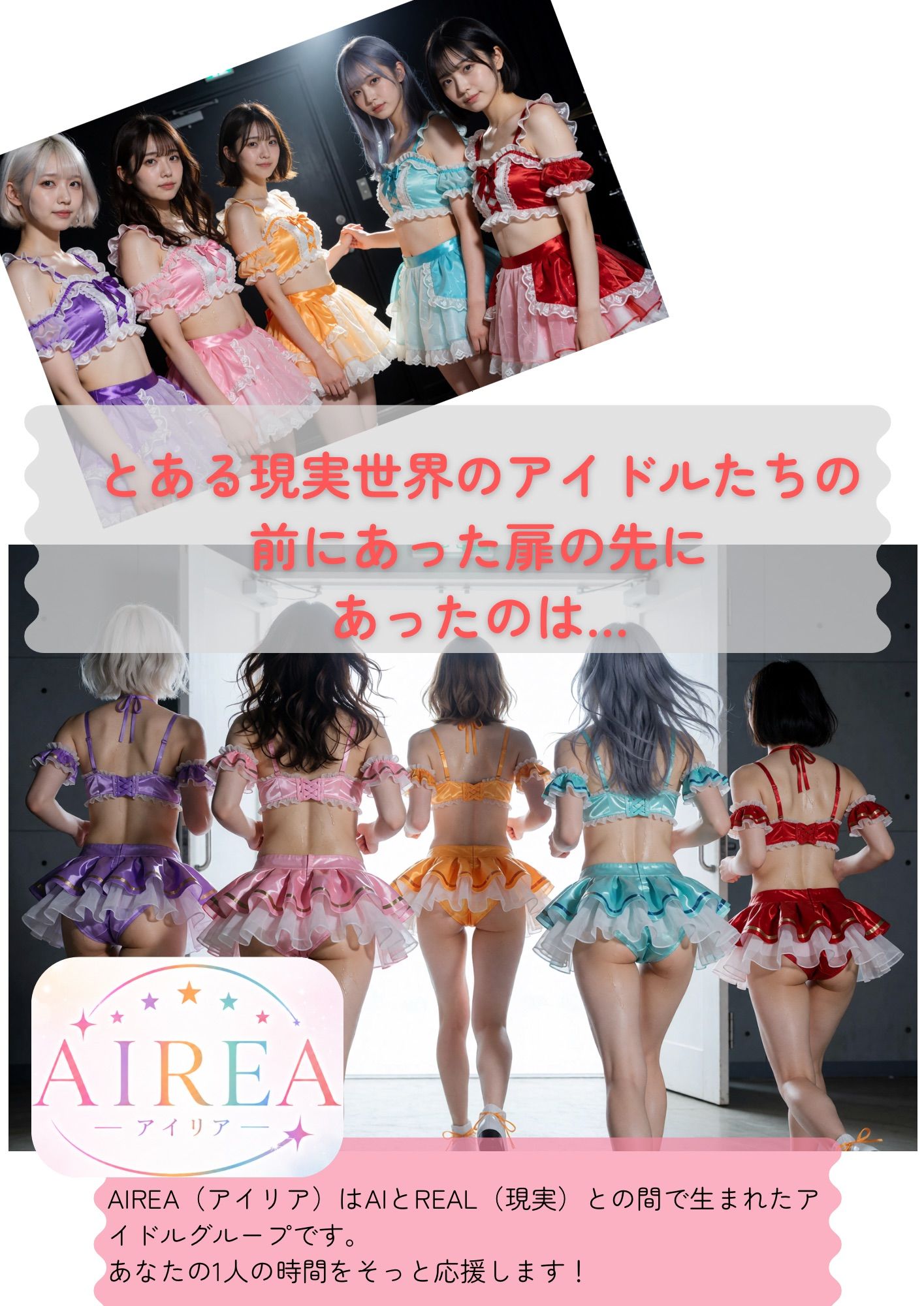 A II REA Opening Night 一5人のアイドル、エッチな初ステージ サンプル1ページ目