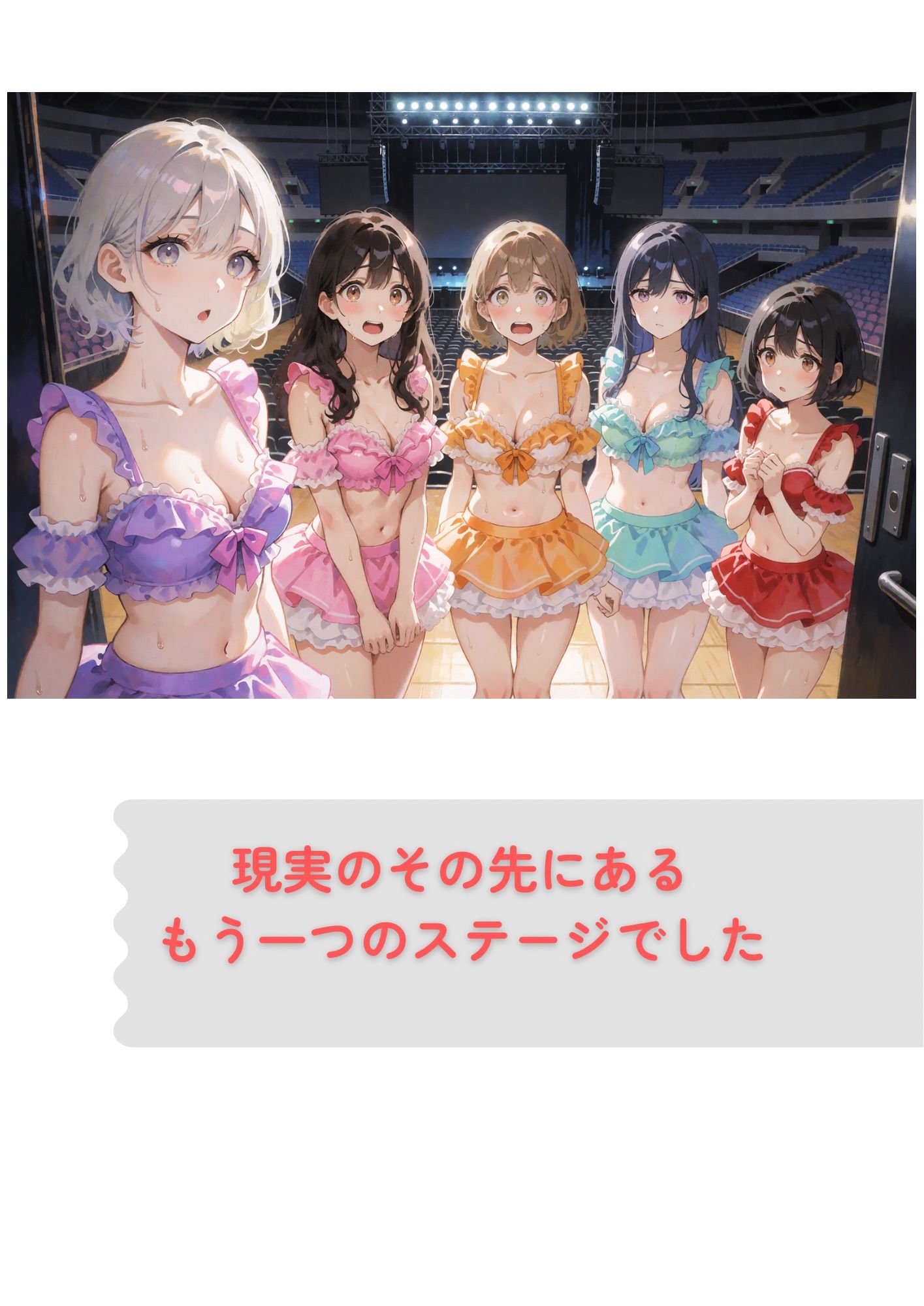 A II REA Opening Night 一5人のアイドル、エッチな初ステージ サンプル2ページ目