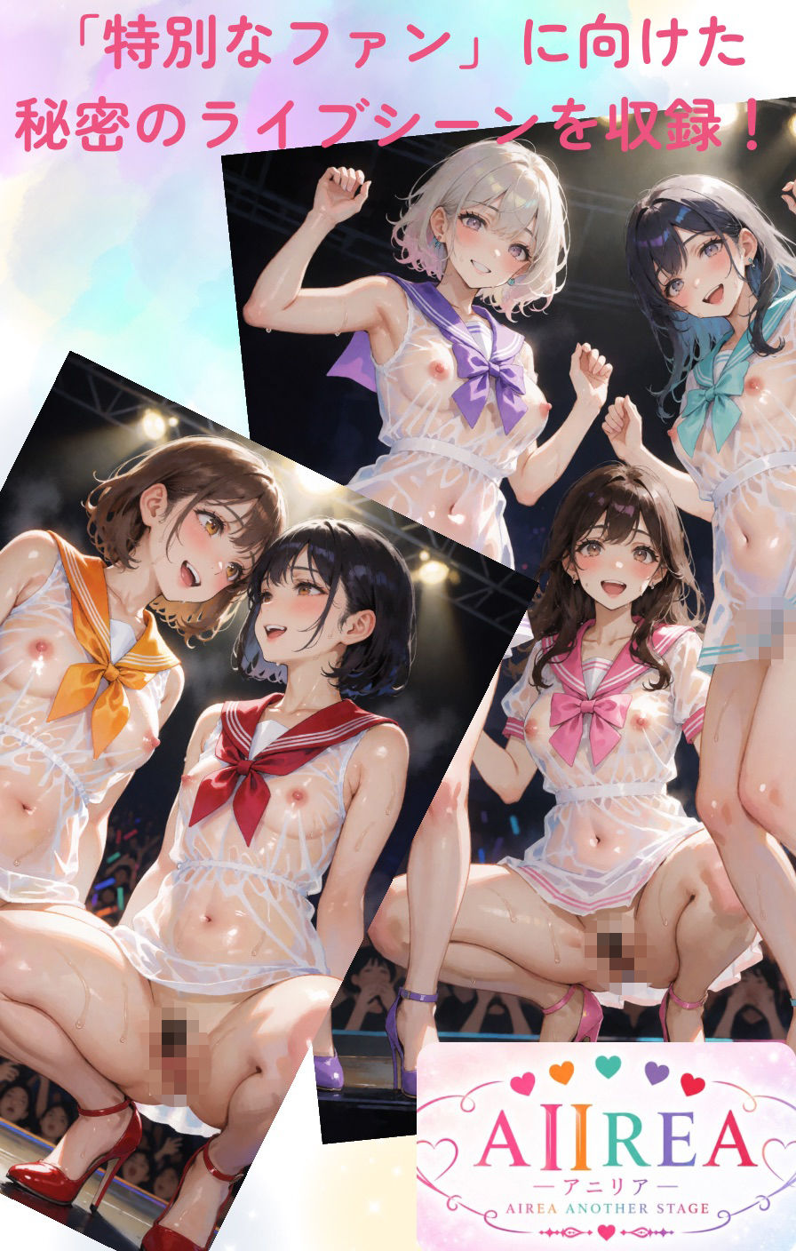 A II REA Opening Night 一5人のアイドル、エッチな初ステージ サンプル9ページ目