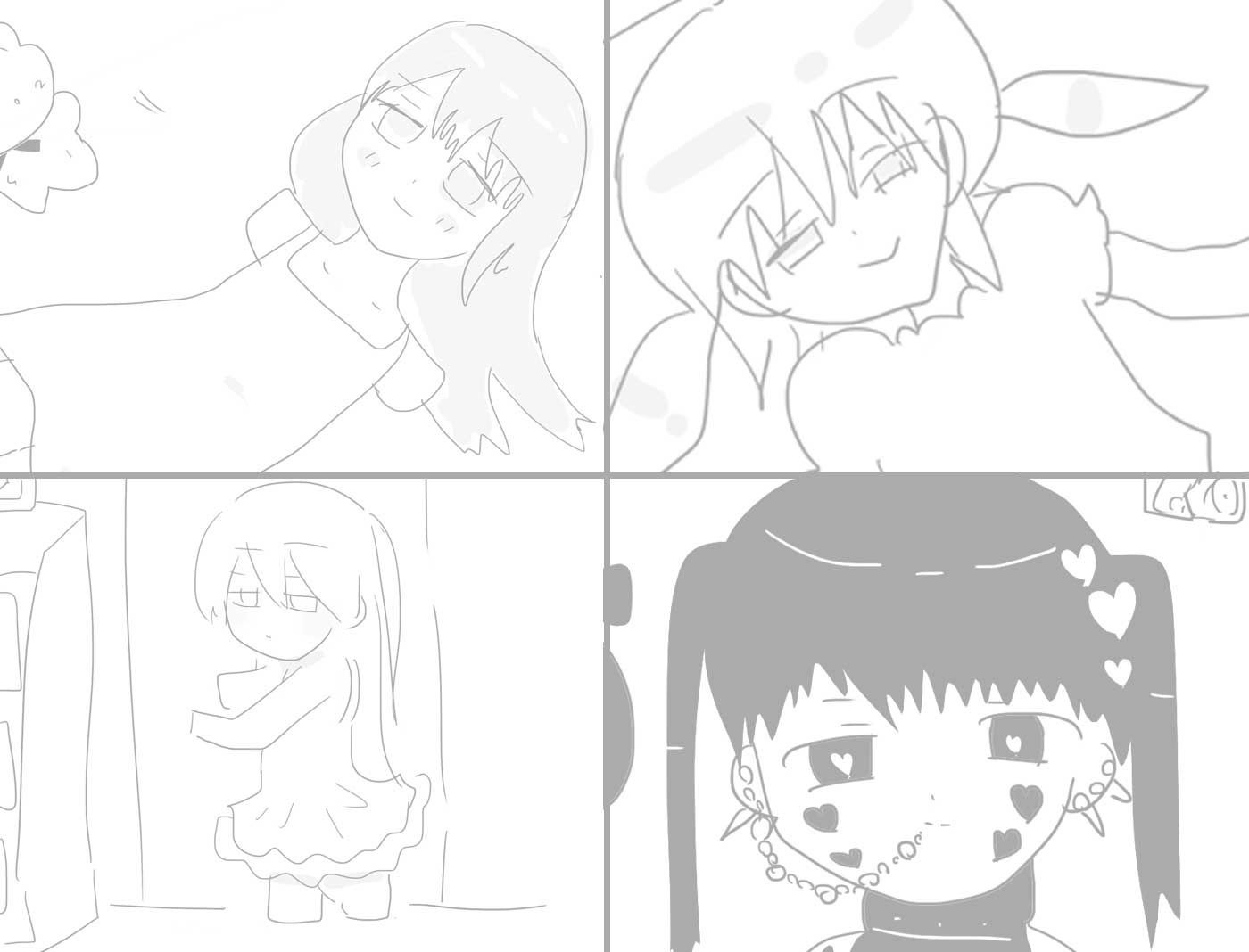欠損男の娘ミニイラスト集 サンプル1ページ目