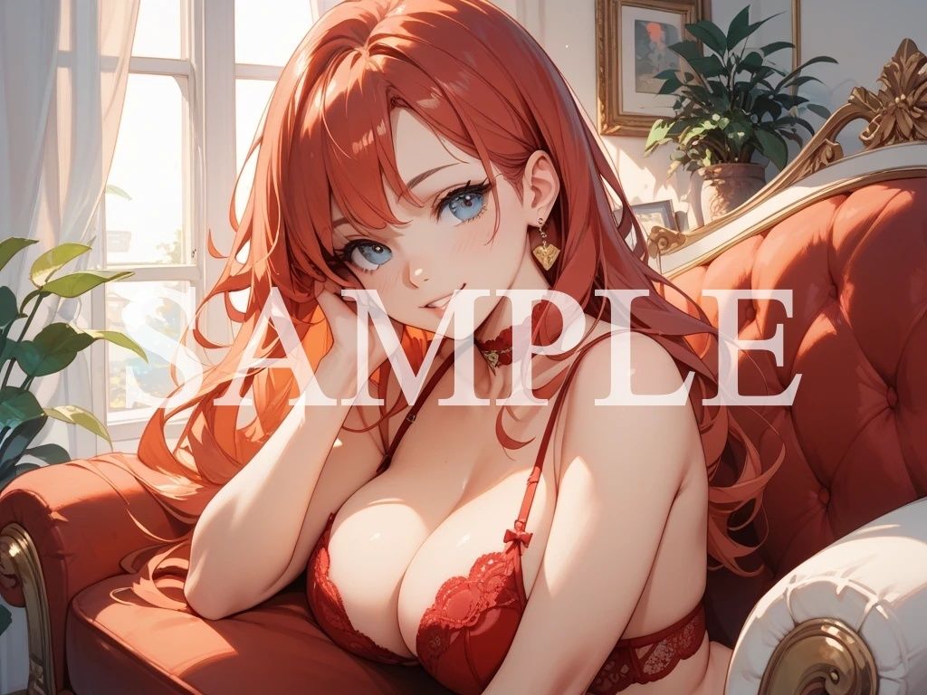 Red × Lace Romance サンプル7ページ目