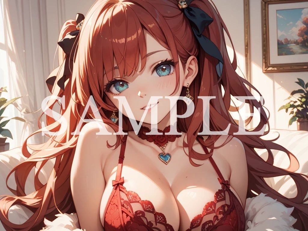 Red × Lace Romance サンプル9ページ目