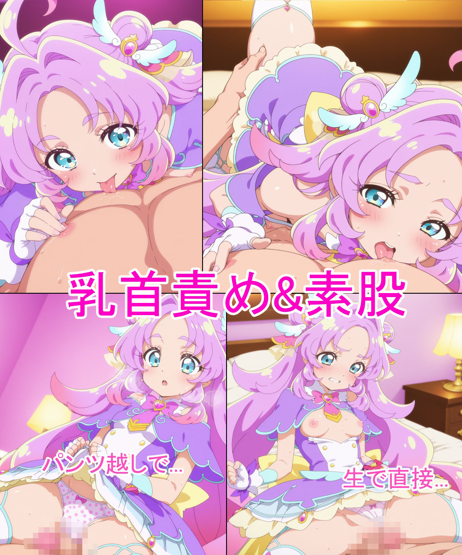 【キュアア◯サー】あの子とパンツえっち【名◯偵プ◯キュア！】 サンプル6ページ目