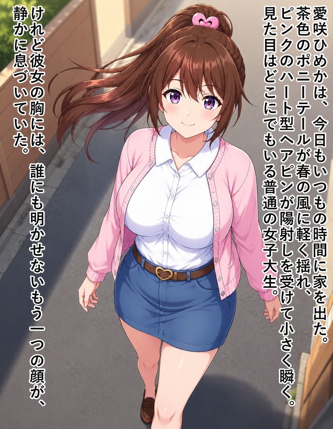 変身ヒロイン  エンジェル・ルージュ サンプル1ページ目