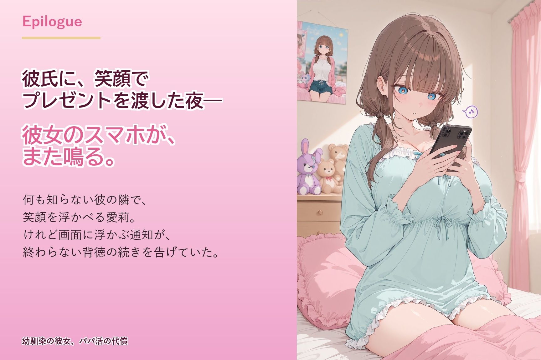 幼馴染の彼女、パパ活の代償〜彼氏へのプレゼントは寝取られ堕ちの証〜 サンプル4ページ目