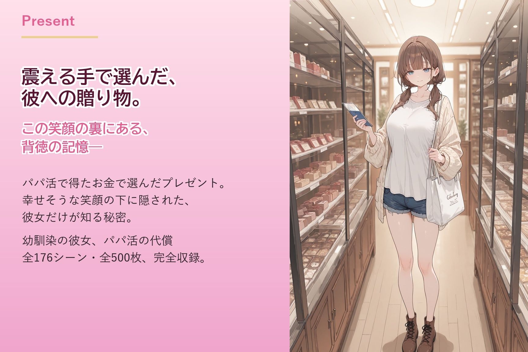 幼馴染の彼女、パパ活の代償〜彼氏へのプレゼントは寝取られ堕ちの証〜 サンプル10ページ目