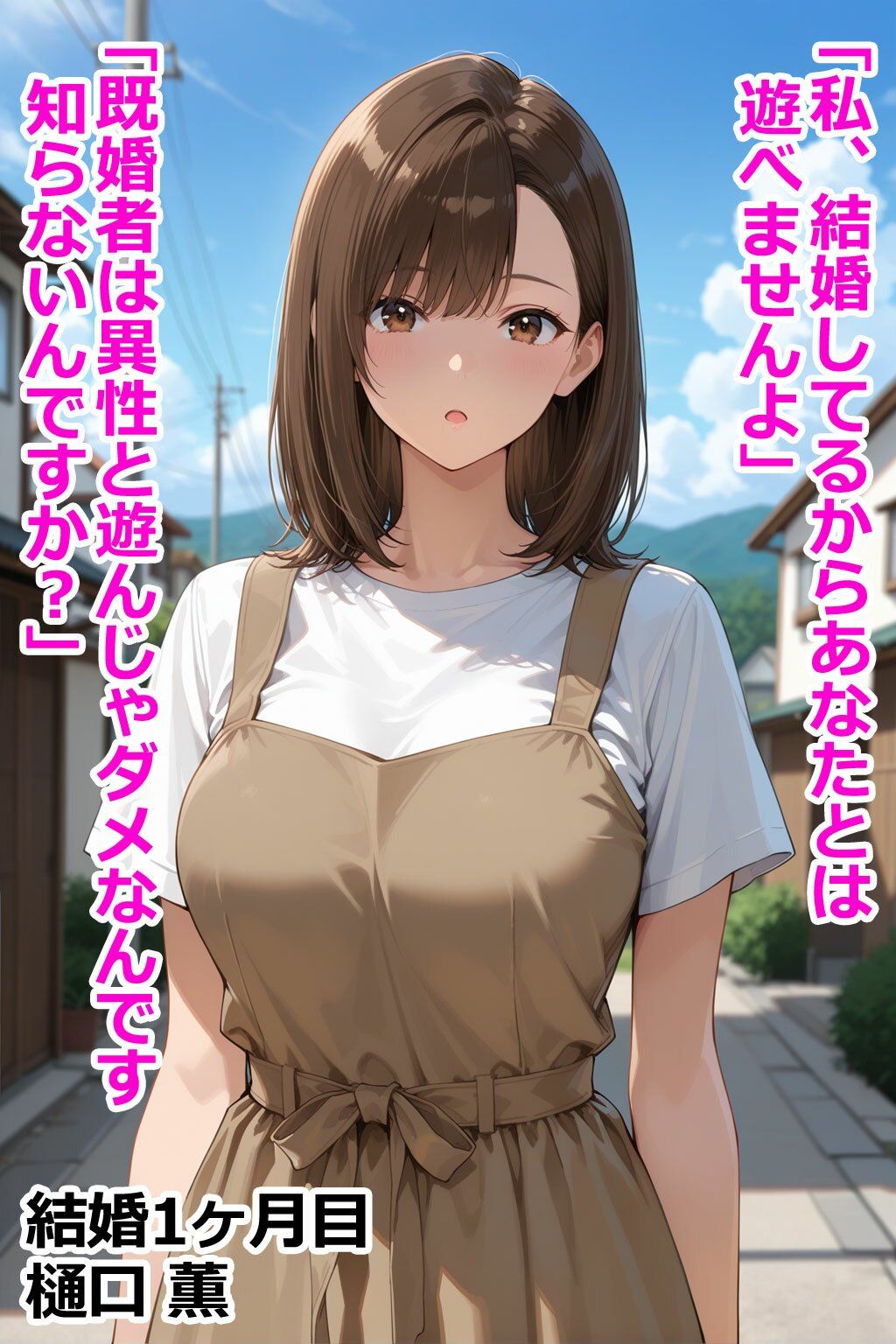 巨乳新妻編 即堕ち3コマ サンプル3ページ目