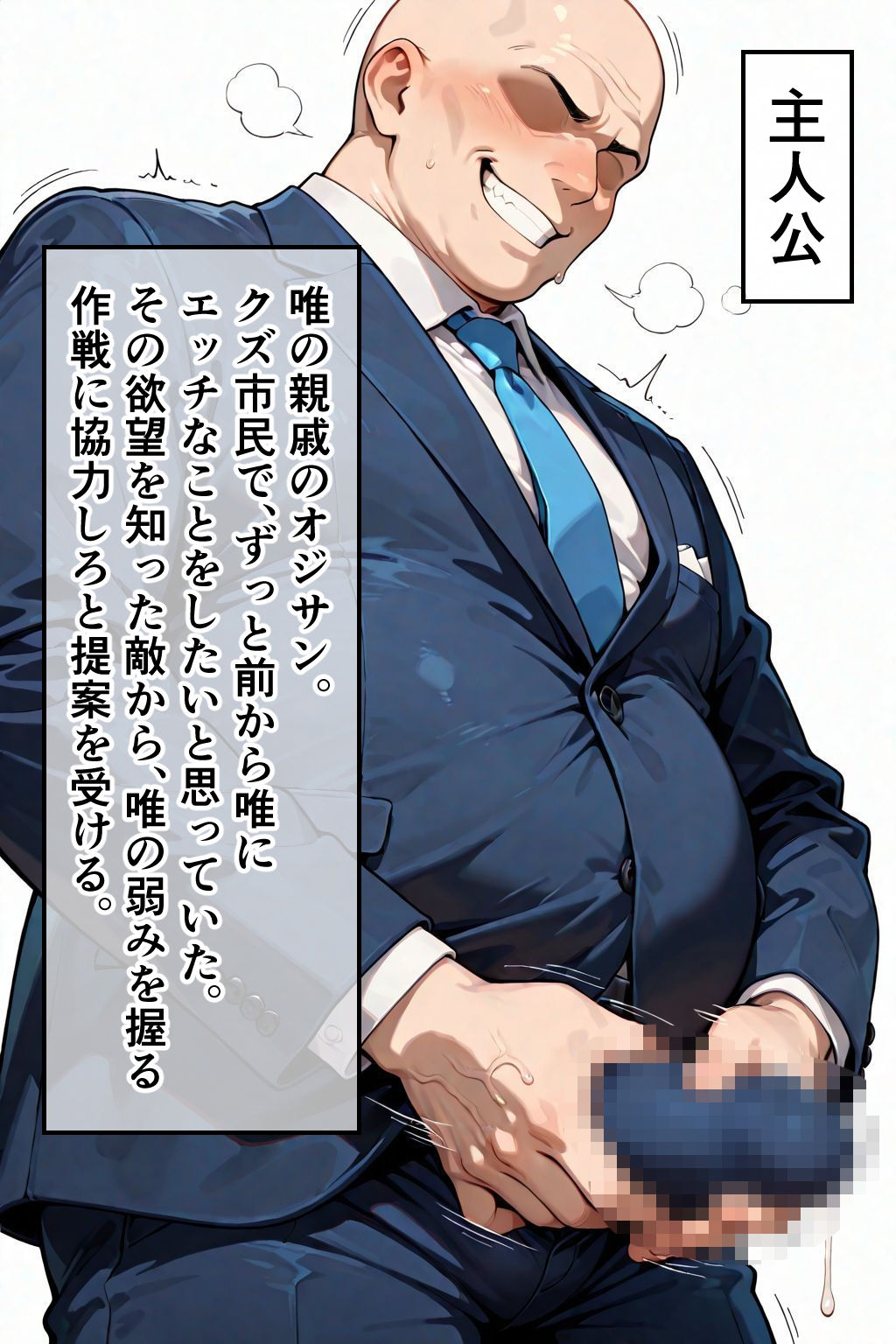 美少女エッチ戦士 古◯川唯 1  疑似セックス！？オジサンを射精させないと出られない部屋 サンプル1ページ目