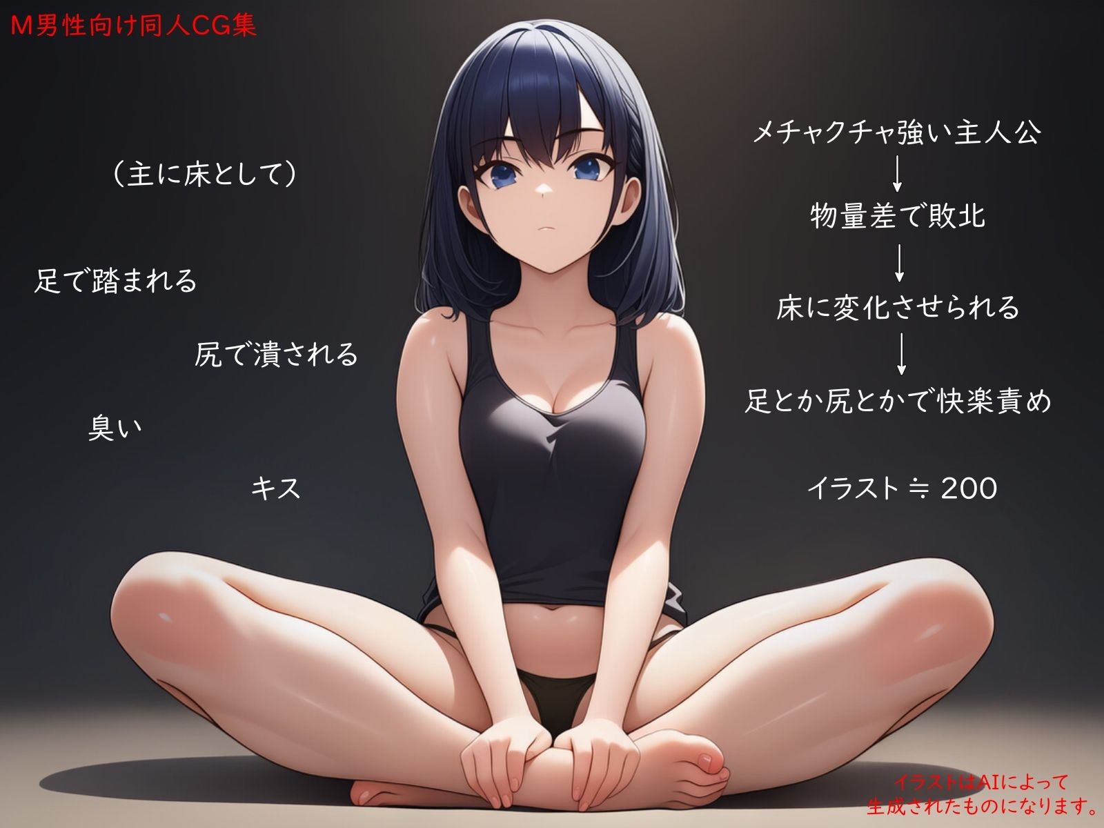 『床』にされる サンプル1ページ目
