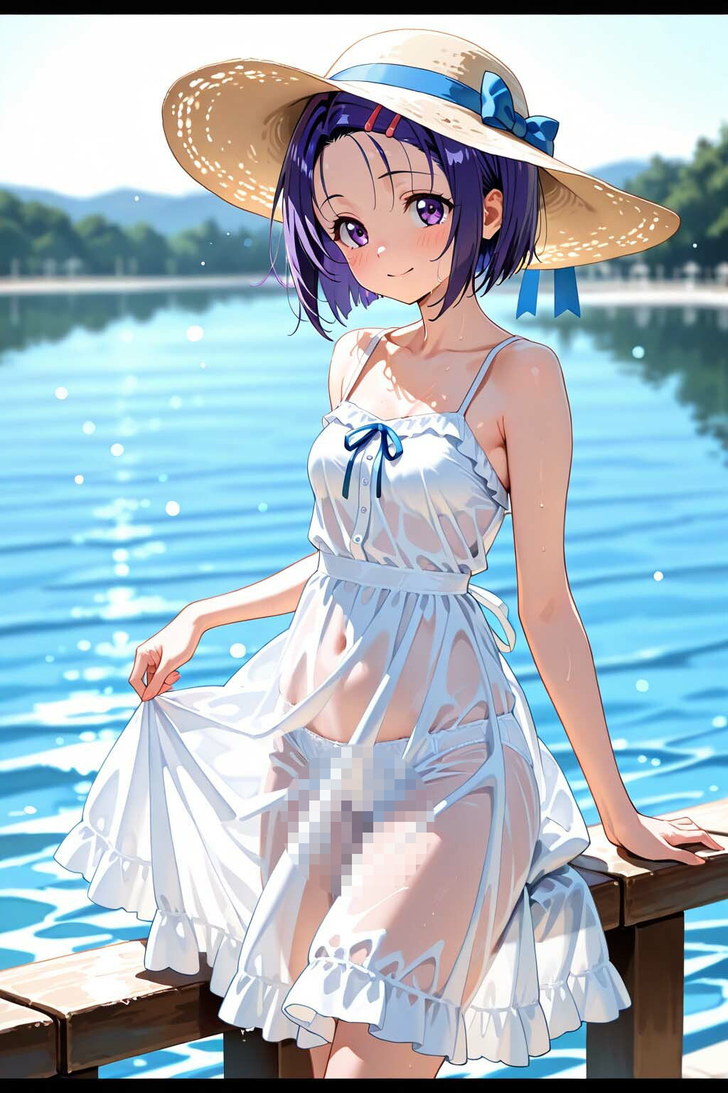 優等生中出し肉便器  西●寺春菜編 サンプル1ページ目