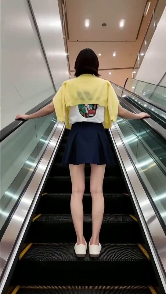 ［AI動画・スマホ特化］ エスカレータで見かけた淑女な奥様…やることやってるんだ…熟女編 サンプル4ページ目