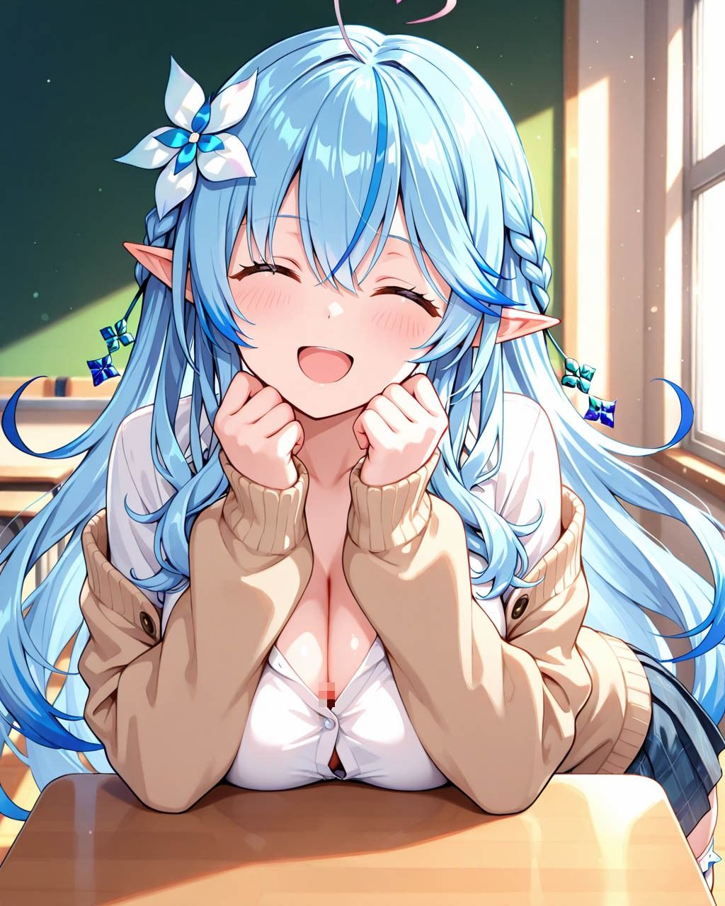 ギャルラ〇ィに告白したらパコパコさせてくれた件 サンプル1ページ目