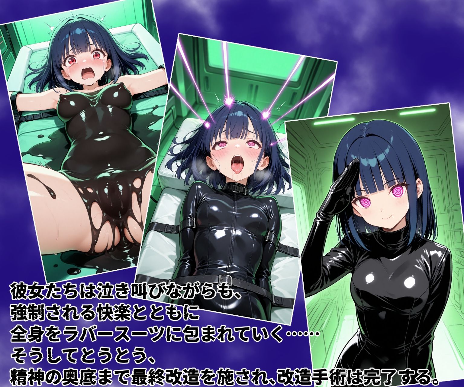 悪ノ生贄  -戦闘員に改造される少女- サンプル5ページ目