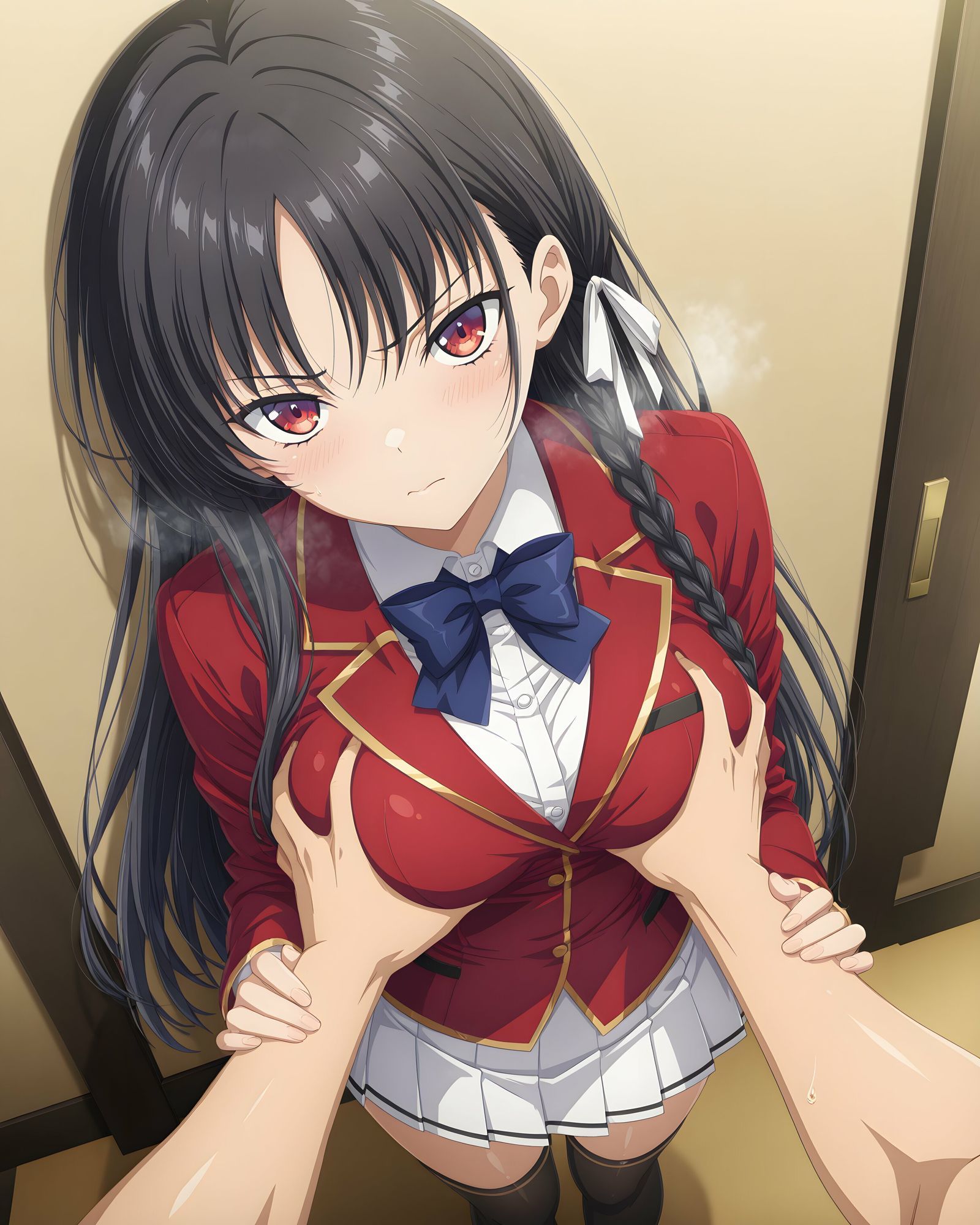 ヤリチンとの朝まで交尾で孕ませられる高度育成〇等学校女生徒達 サンプル3ページ目