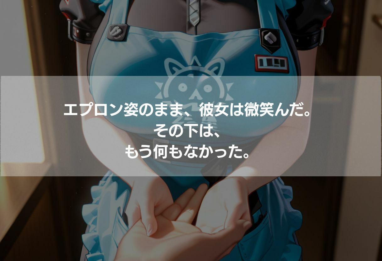 裸エプロンでお出迎え 〜ただいまの声で始まる甘くてエッチな夜〜 サンプル1ページ目