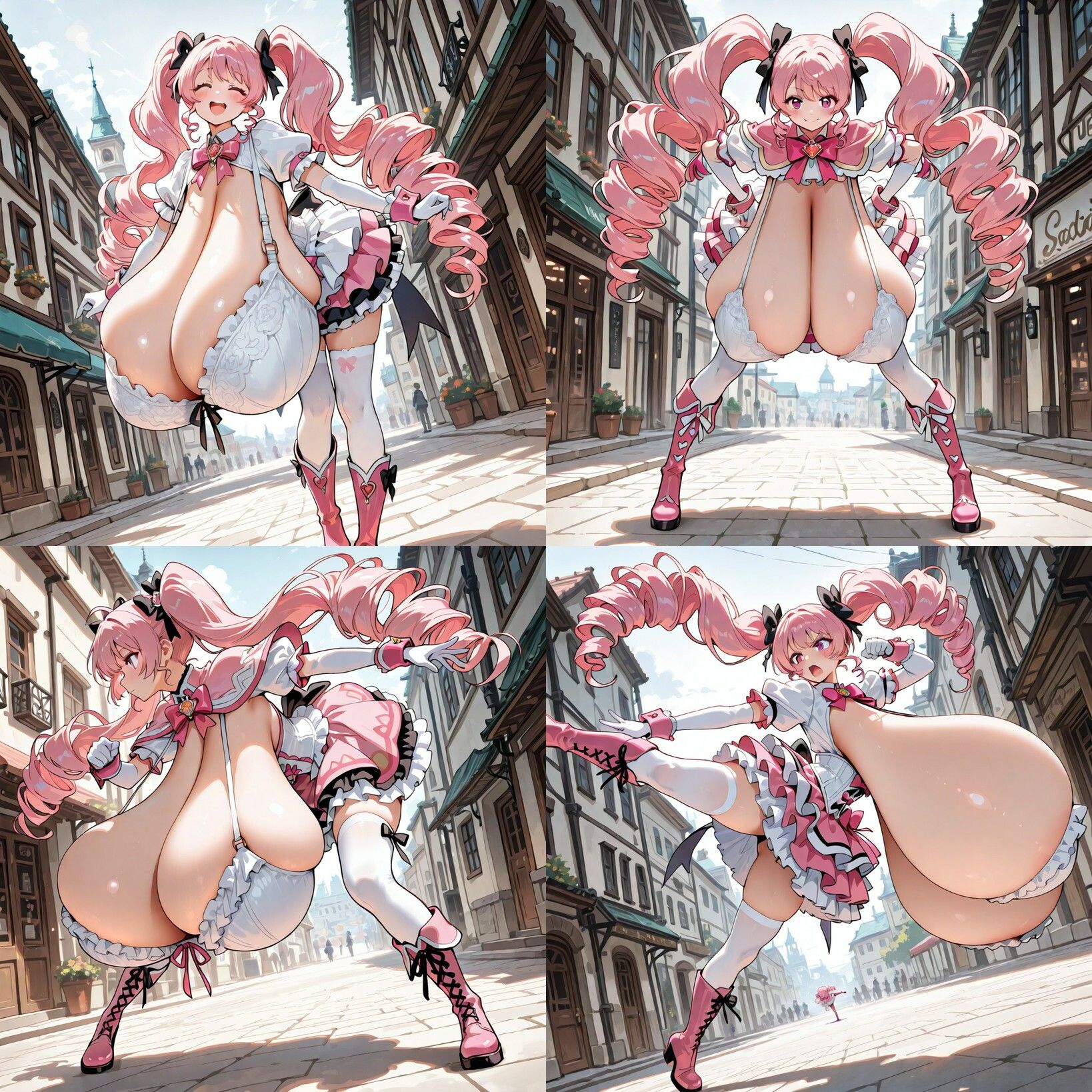 超闘乙女ストラグル・アリス 萌乳魔法少女愛乳譚 第一話 ピーチ・ノヴァ / 桃瀬 乃愛 サンプル5ページ目