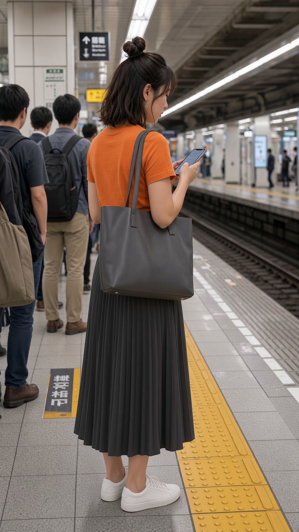 【逆さ撮り】西新宿のきれいめOLたち、無防備パンチラ記録 〜シェアオフィス周りの通勤で知らない秘密〜 サンプル3ページ目