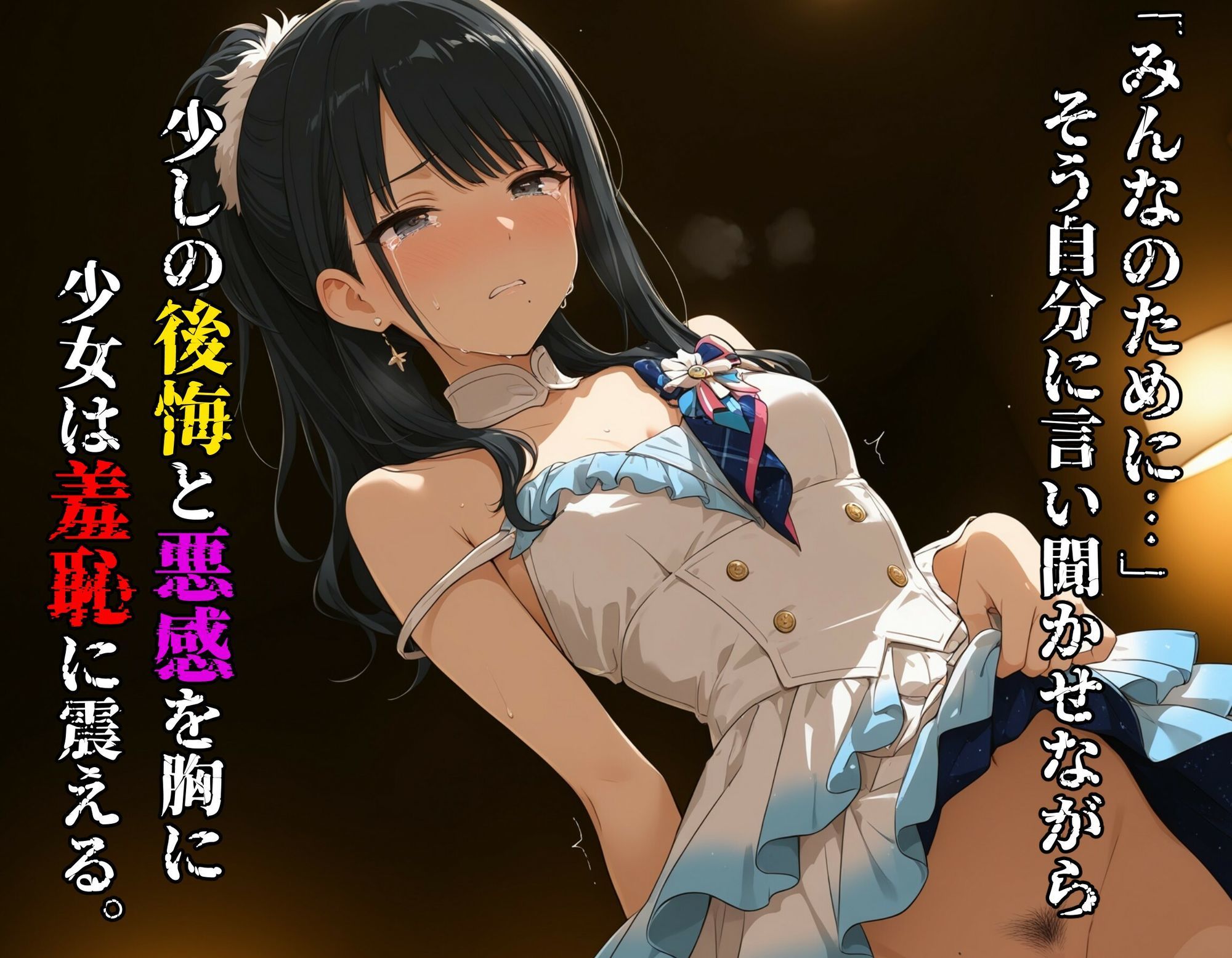 汚されたアイドル 〜風野●織〜【500枚】 サンプル1ページ目