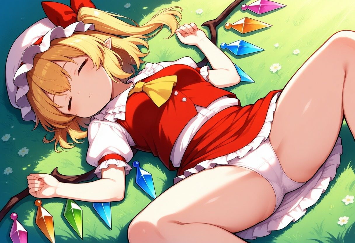 フランドール・スカーレッ〇VSクロロホルム使い【約367枚】 サンプル4ページ目