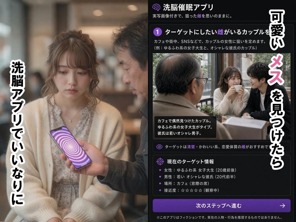 催●おじさん-カップル寝取り・持ち帰り編- サンプル1ページ目
