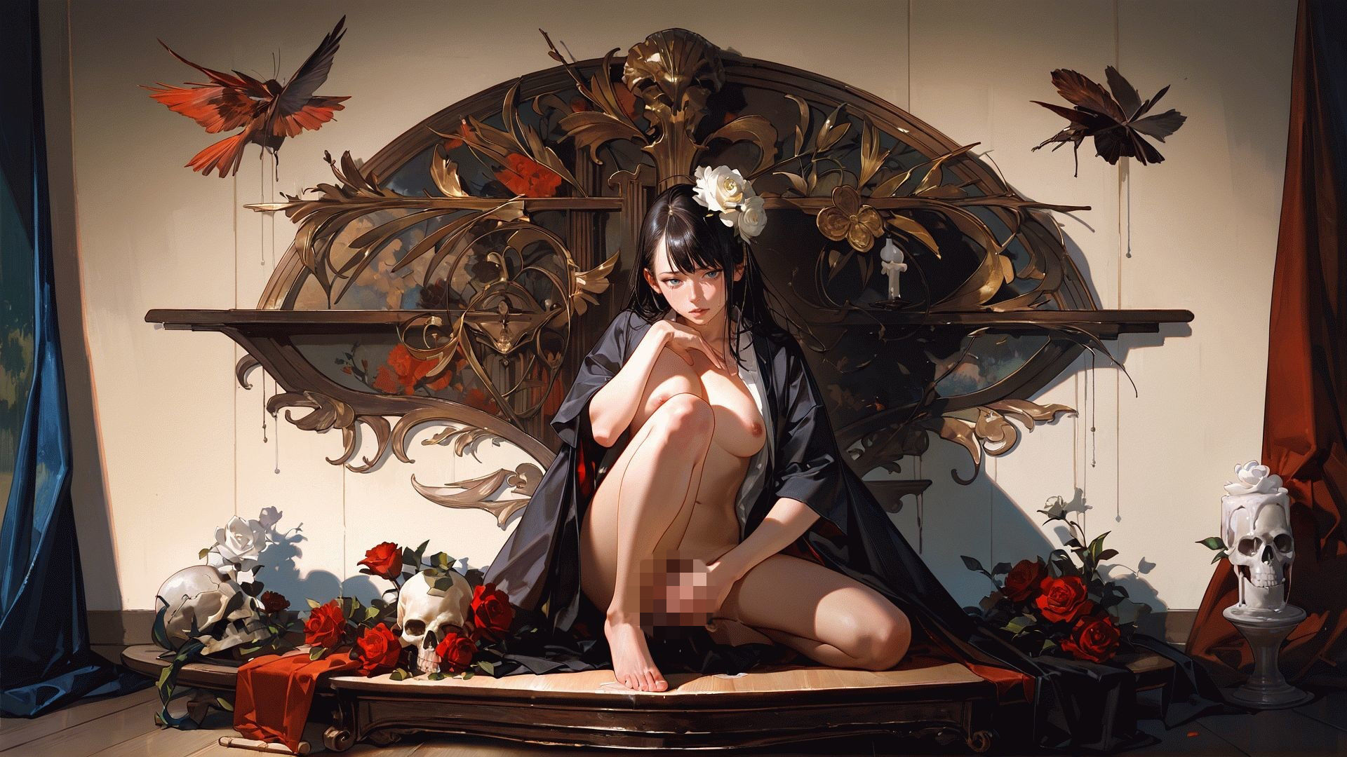 MEMENTO MORI（メメント・モリ） 制服乙女と髑髏 サンプル6ページ目
