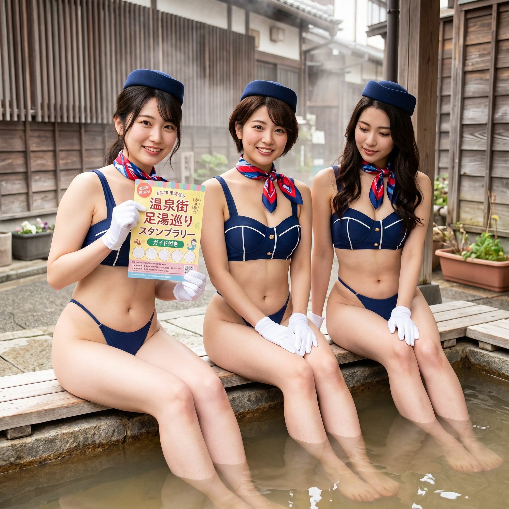 水着バスガイド写真集 サンプル8ページ目