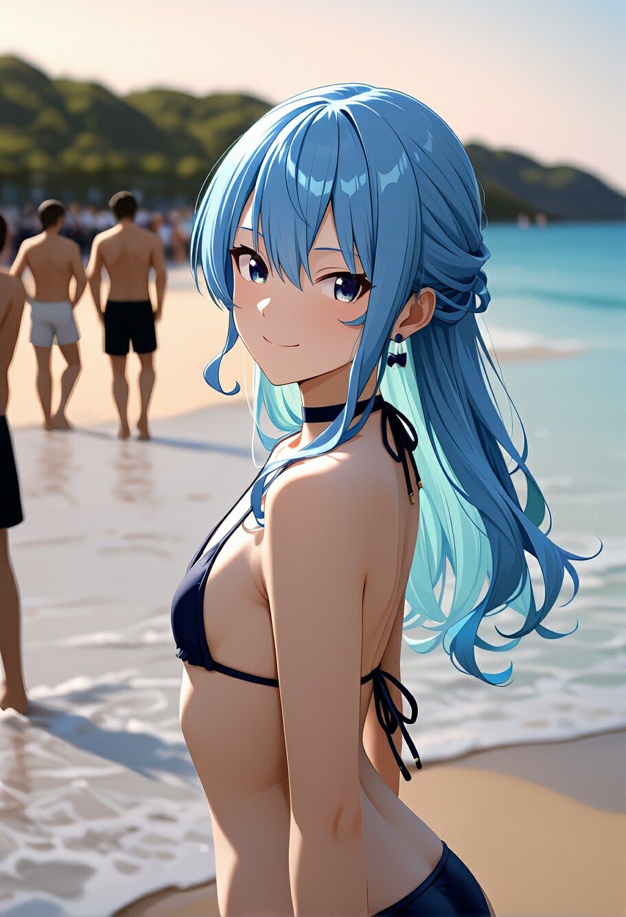 Vtuberと海デート 〜星街す〇せい〜 サンプル3ページ目