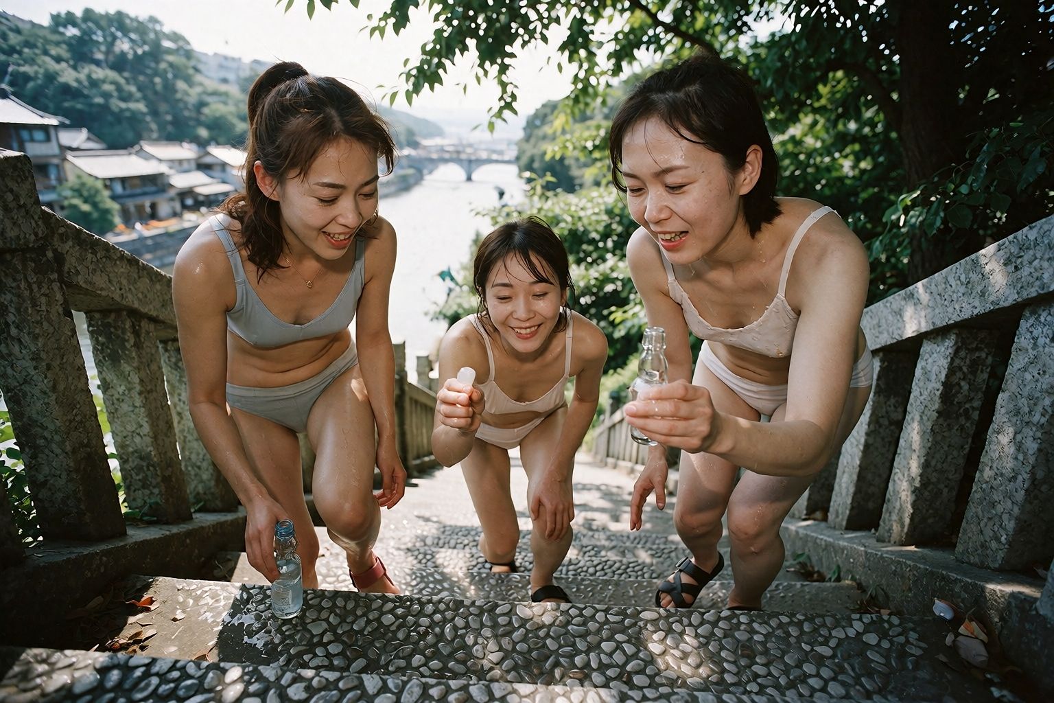 ママをやめた3日間  36℃、夏祭り、お化け屋敷。母親たちの記録 サンプル6ページ目