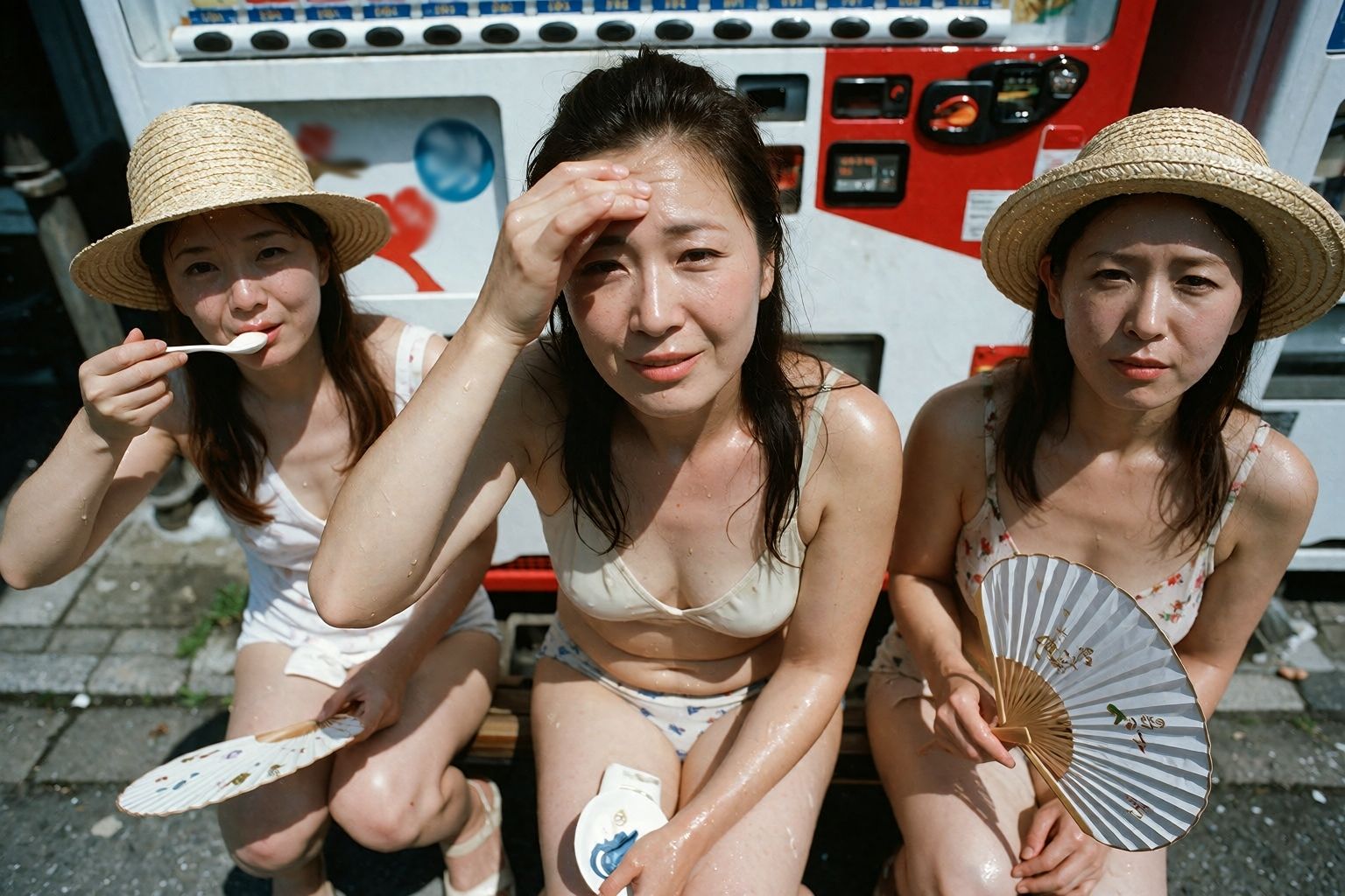 ママをやめた3日間  36℃、夏祭り、お化け屋敷。母親たちの記録 サンプル7ページ目