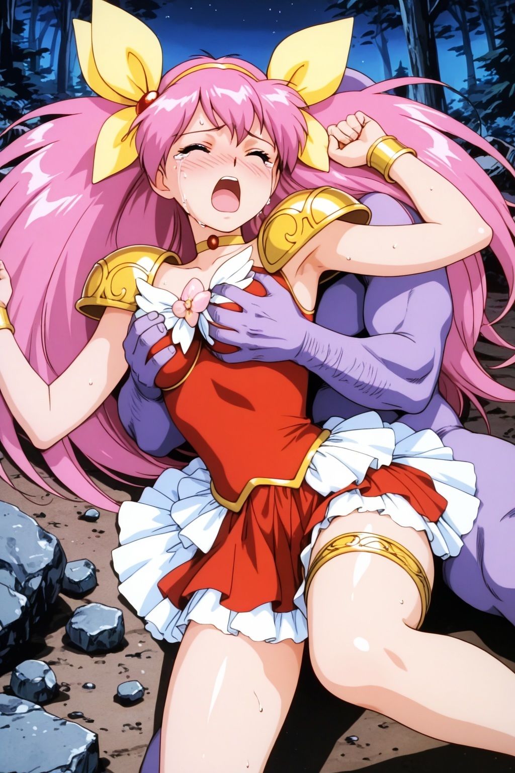淫魔VS美少女ヒロイン〜ウェディン○ピーチの敗北〜 サンプル6ページ目