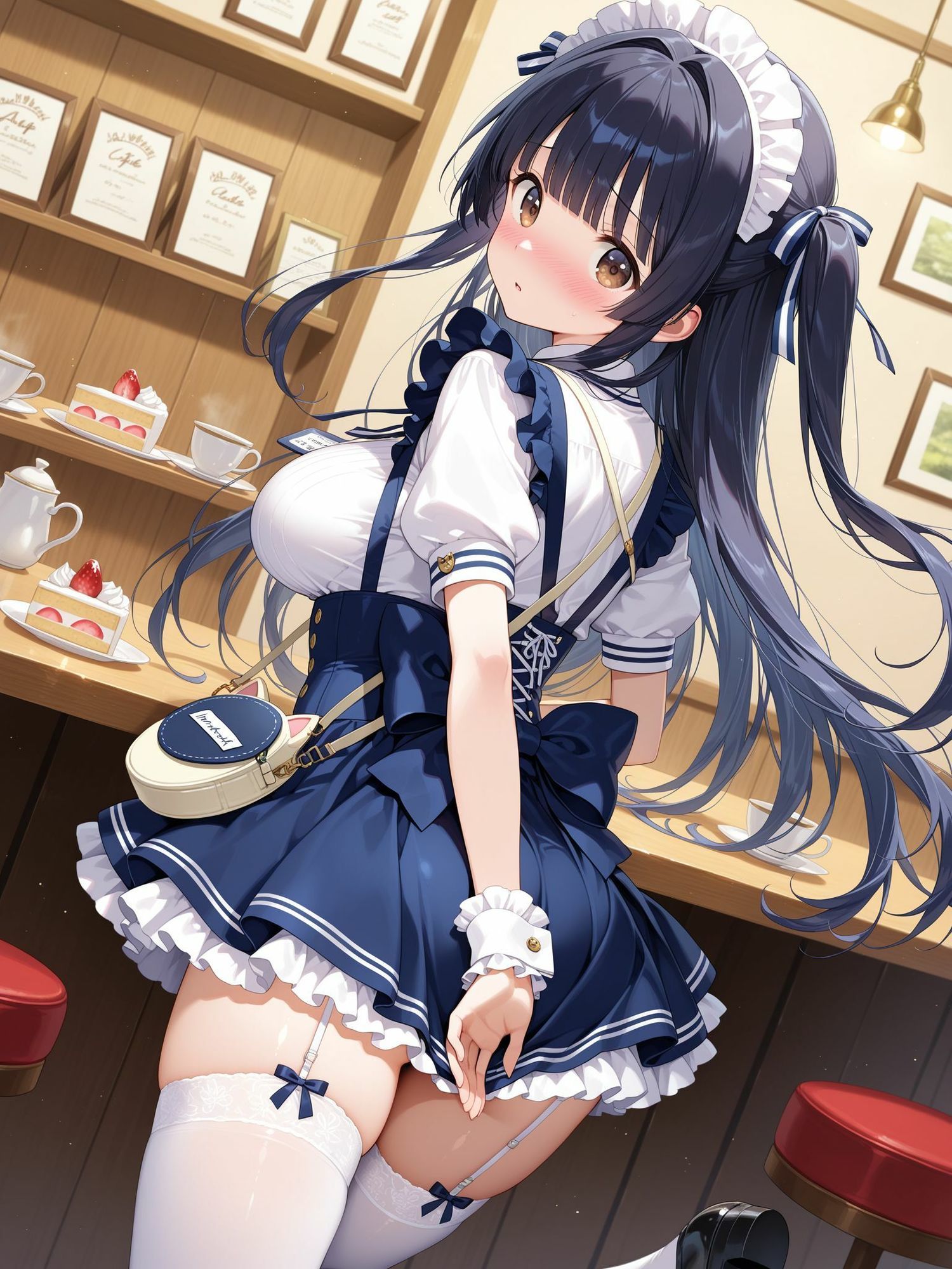 放課後のアルバイトはケーキよりも○○○が大好きなんです サンプル3ページ目