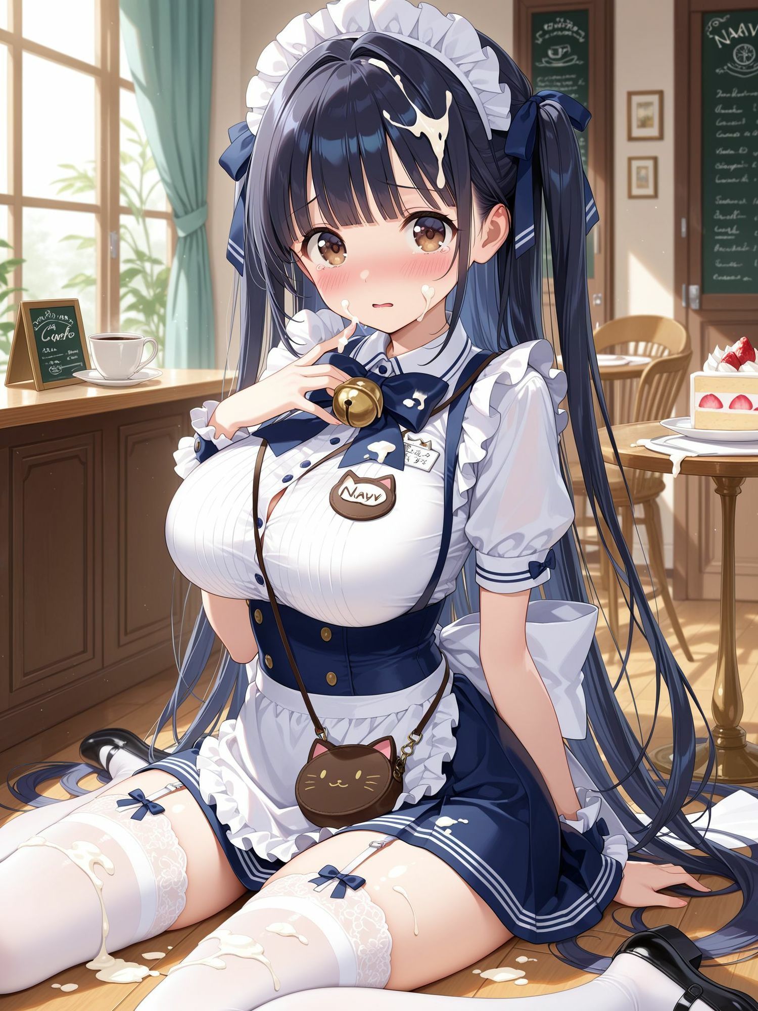放課後のアルバイトはケーキよりも○○○が大好きなんです サンプル4ページ目