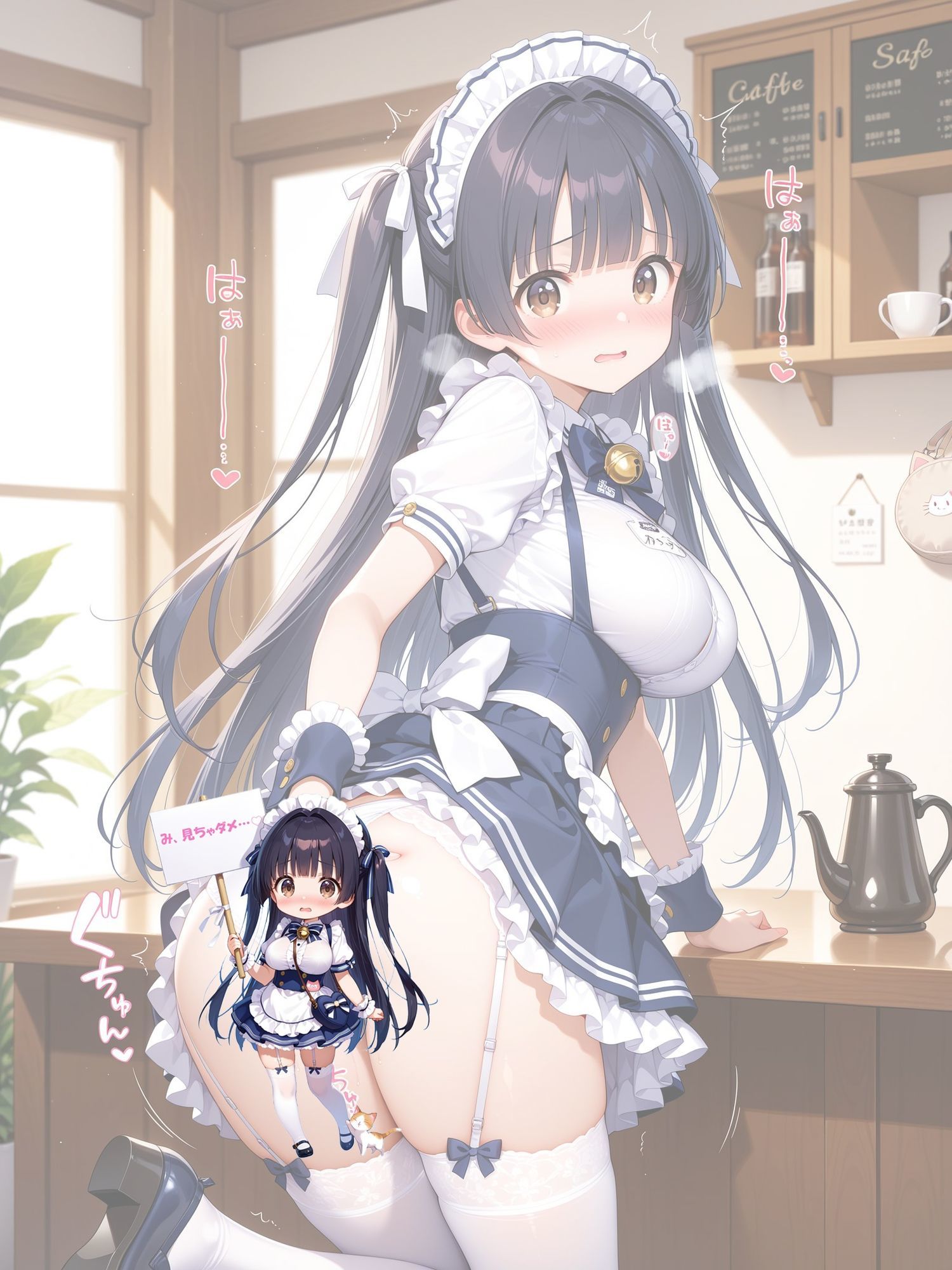 放課後のアルバイトはケーキよりも○○○が大好きなんです サンプル6ページ目