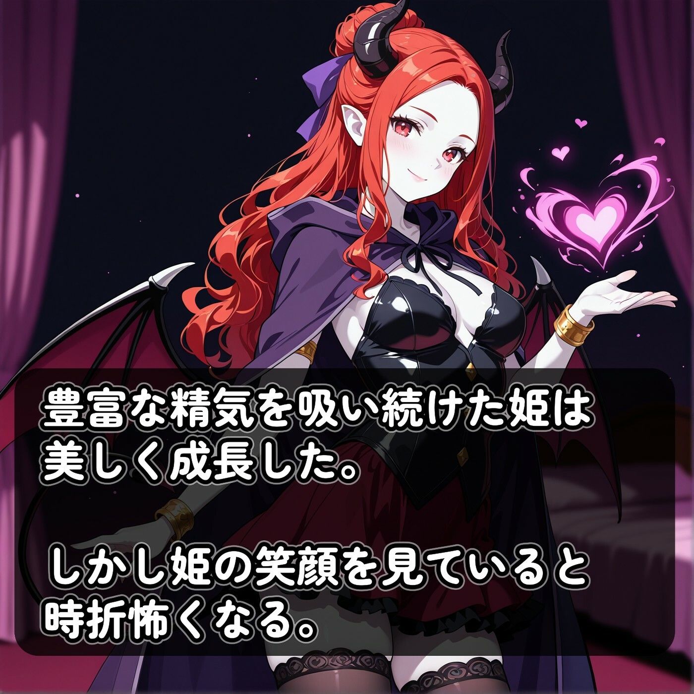 サキュバス姫の成長記録 サンプル3ページ目