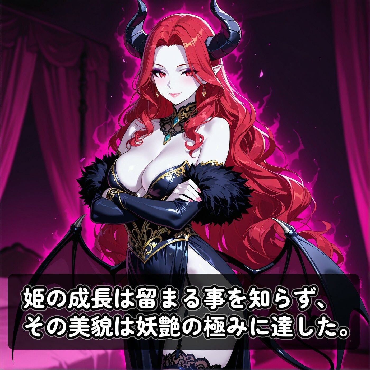 サキュバス姫の成長記録 サンプル5ページ目
