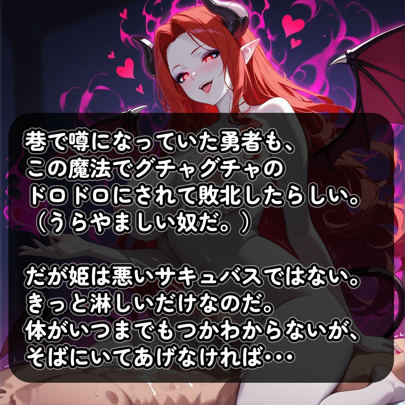 サキュバス姫の成長記録 サンプル8ページ目