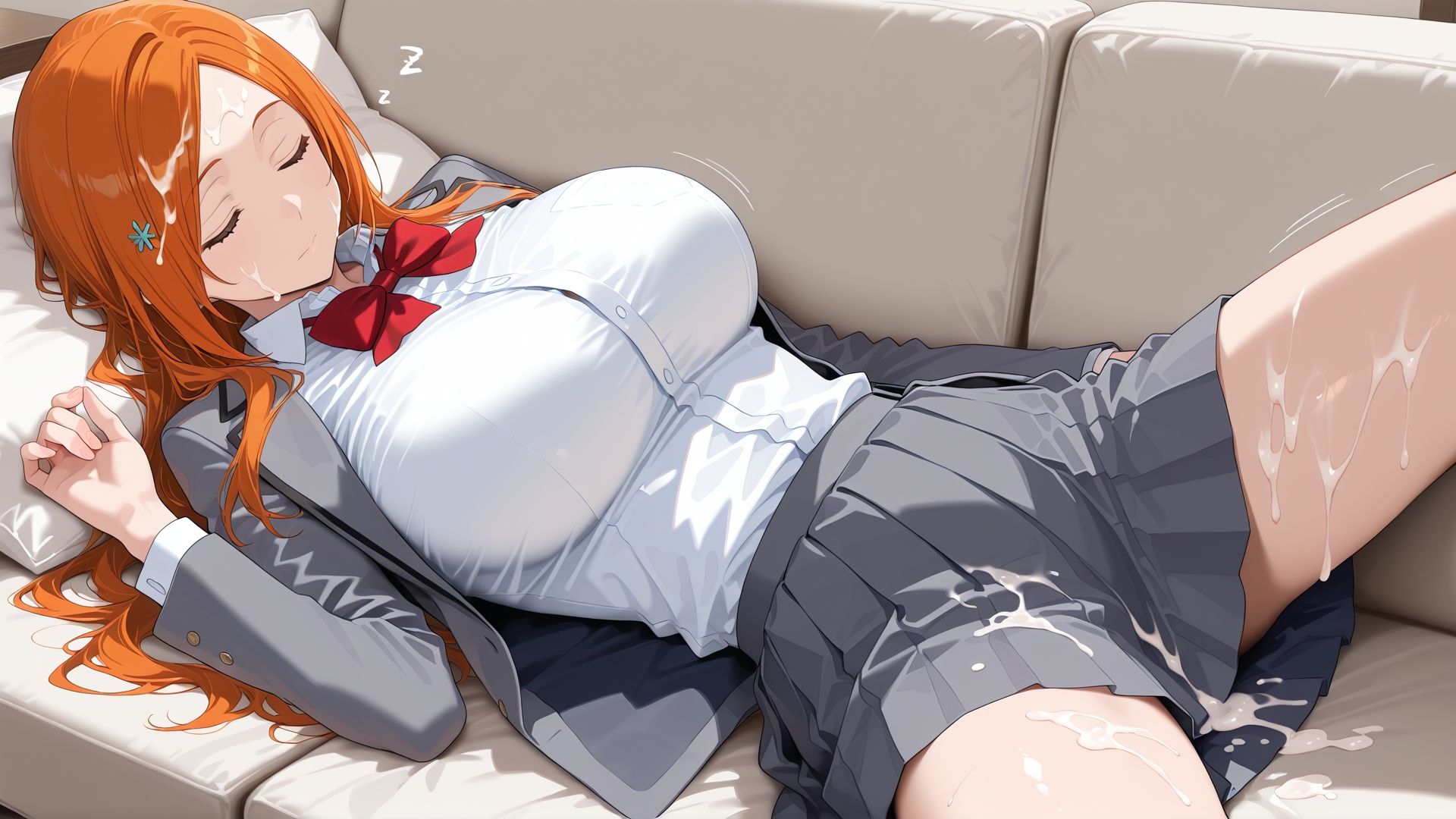 寝ている○○にぶっかけ おりひめ編 サンプル5ページ目
