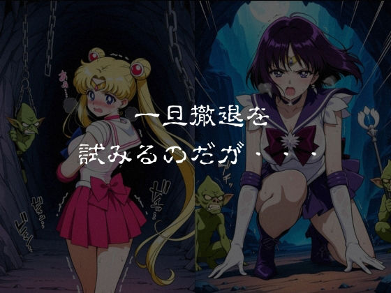 ゴブリンスレイブ  セーラー◯ーン  月野う◯ぎ・土萌ほ◯る編 サンプル3ページ目