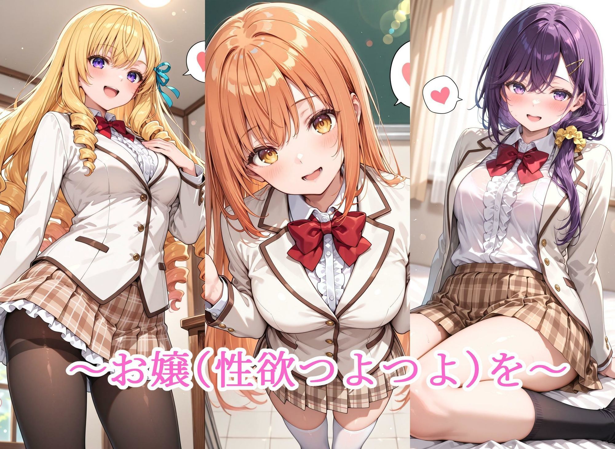 痴女をお世話 〜名門校のお嬢（性欲つよつよ）を毎晩お世話します〜 サンプル1ページ目