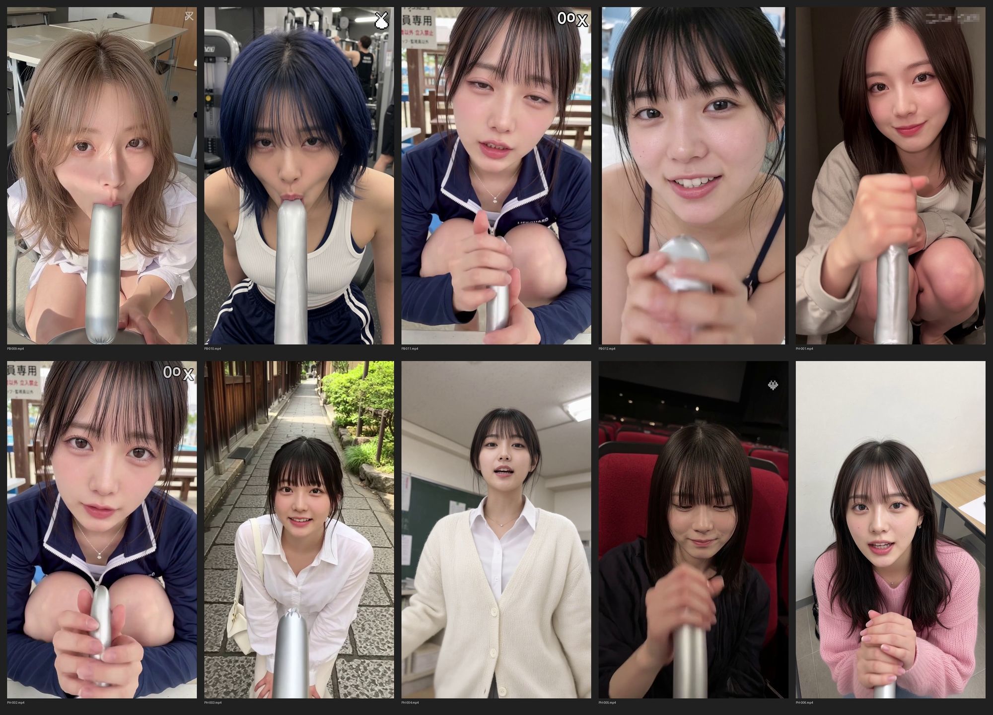 夏だし暑いからもう服なんていらない！全裸になって過ごしてみた！VLOG風ショート動画  ＋  他 サンプル7ページ目