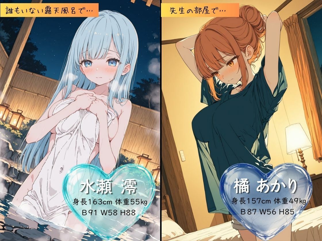 ゲス教師に修学旅行先の温泉旅館で徹底的に犯〇れた話（3） サンプル2ページ目