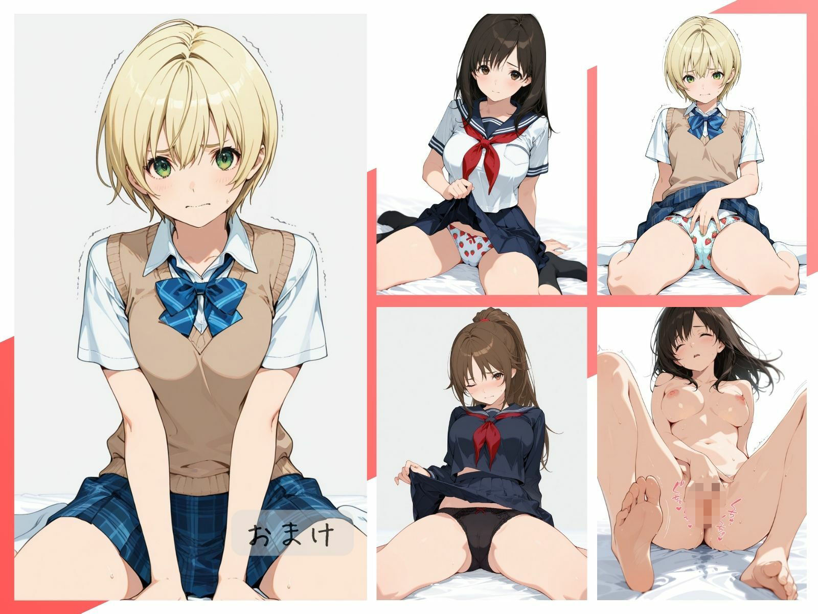いちご女子わからせまとめ サンプル7ページ目