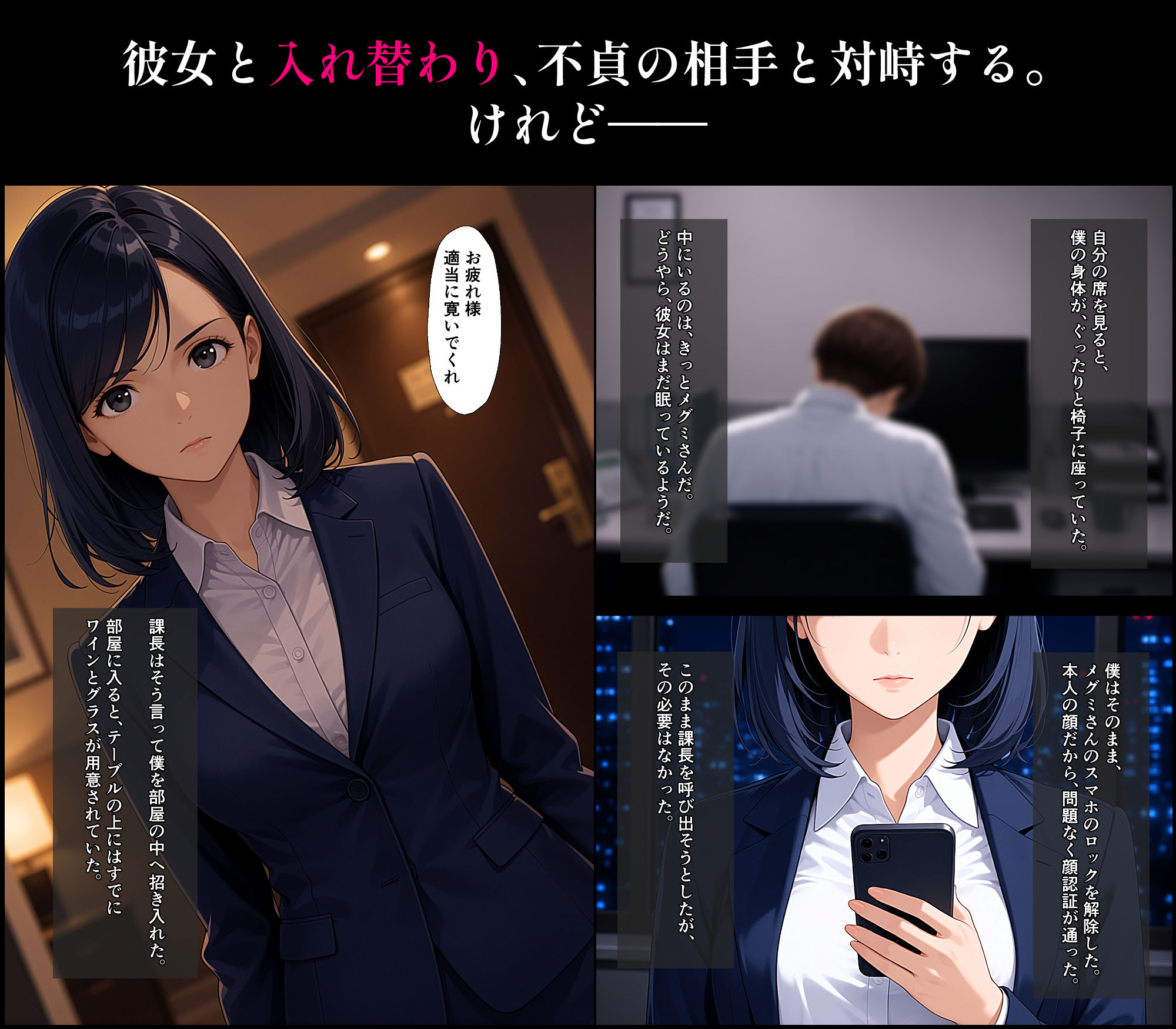 入れ替わり歪愛 サンプル6ページ目