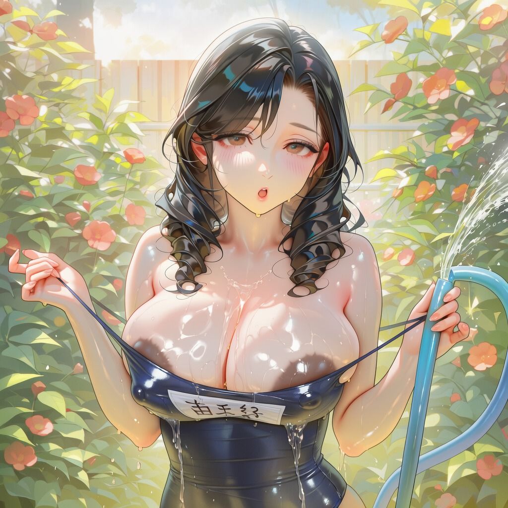 【イラスト集】人妻のぞみさんの秘め事（コスプレ10変化） サンプル2ページ目
