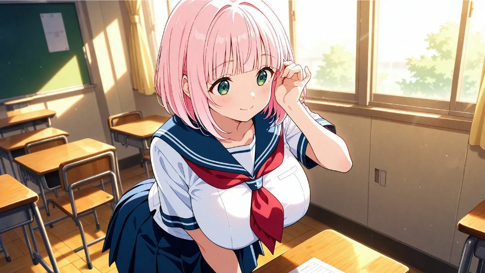 白スク水の清楚姉妹が水泳コーチと孕ませ交尾三昧【4K】 サンプル2ページ目