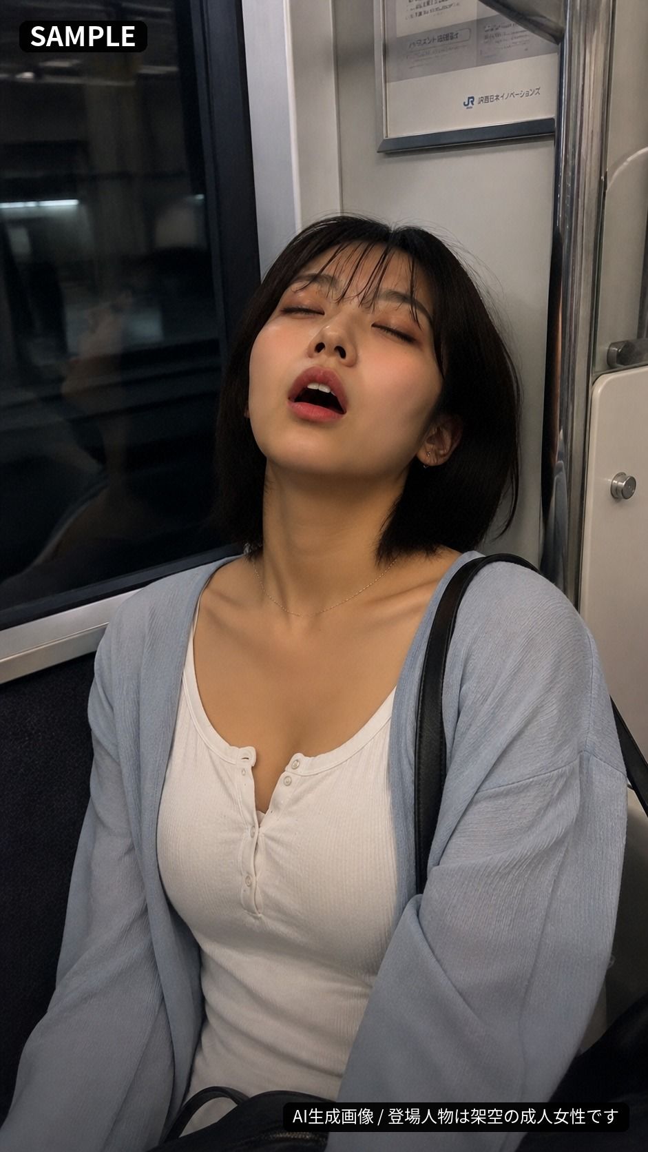 SANA / 100 MOMENTS｜架空の韓流アイドルを追いかけたAI写真集【100枚】 サンプル3ページ目