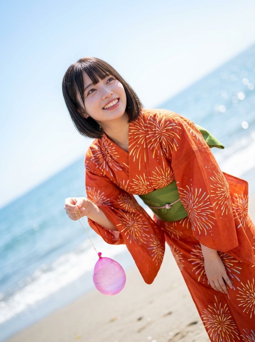 「ねえ、ずっと側にいて？」透明感200％の21歳・美菜（ミナ）と巡る真夏の絶景＆ビーチデート   写真集風ヘルシーショット サンプル3ページ目