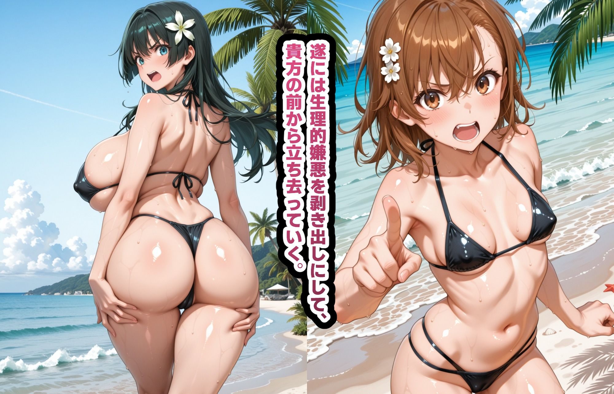 メチャクチャに嫌われてからのレ●プが一番気持ち良いから。【美琴＆涙子】 サンプル2ページ目
