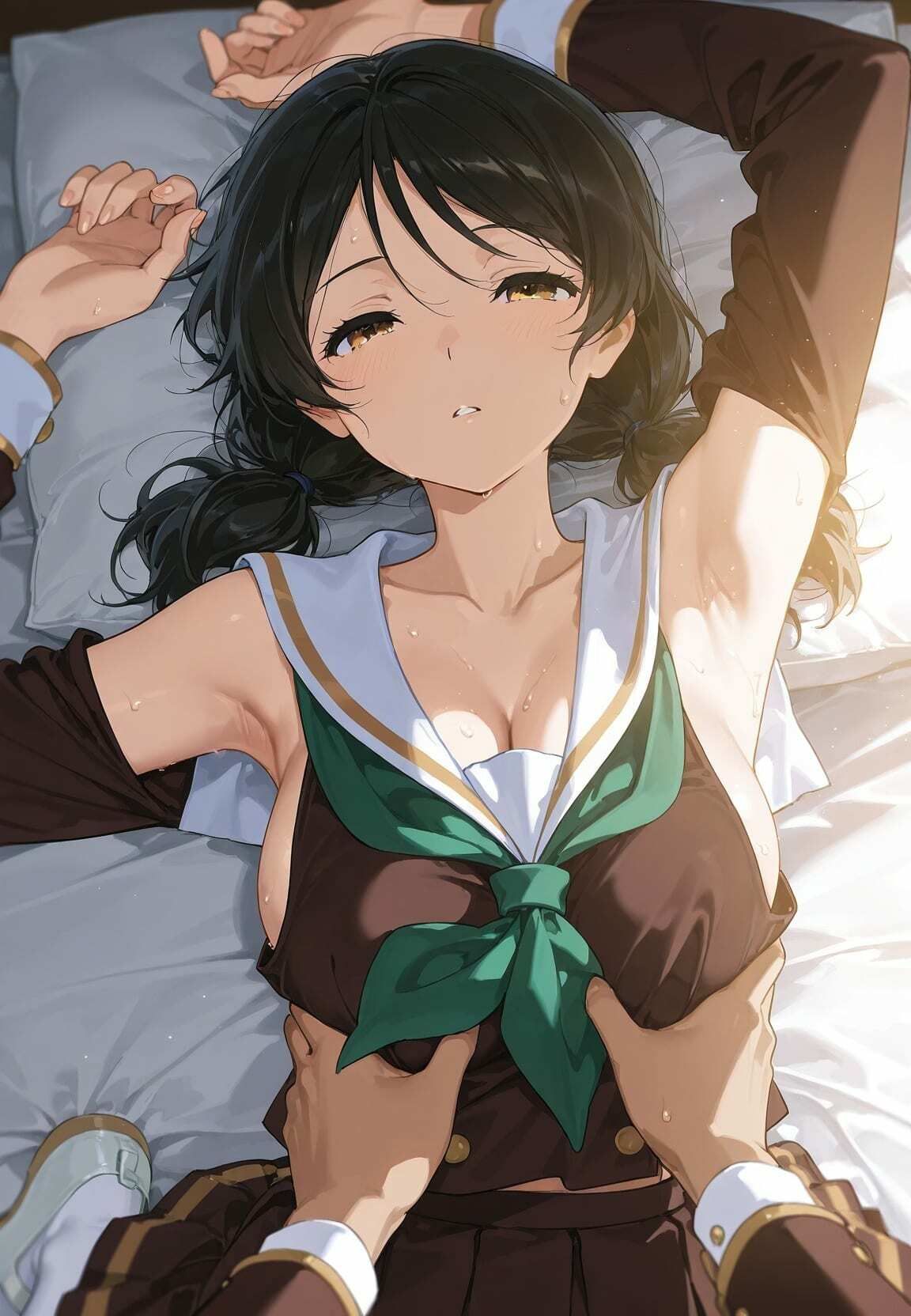 声かけられてお茶しただけなのに・・・簡単にお持ち帰りされて種付け調教されちゃう件www 響〇！ユーフォニアム サンプル5ページ目